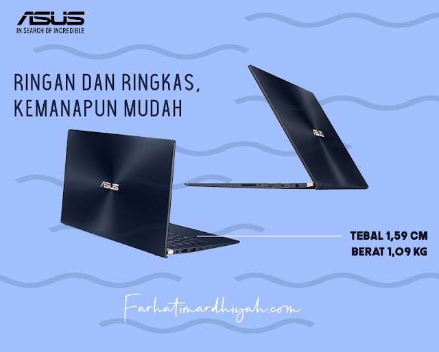 Review asus farhatimardhiyah.com review laptop asus, asus zenbook 14 ux433, review laptop asus zenbook 14 ux433, seri laptop zenbook asus terbaru, laptop asus terbaru 2019, laptop terbaru 2019, tipe laptop terbaru 2019, laptop asus 2019