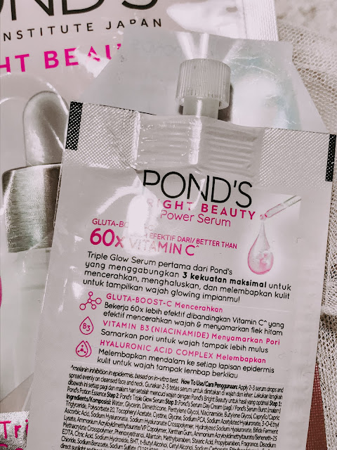triple glow serum Pond's, serum pencerah wajah terbaik, review serum pencerah wajah, review pond's triple glow serum, review triple glow serum