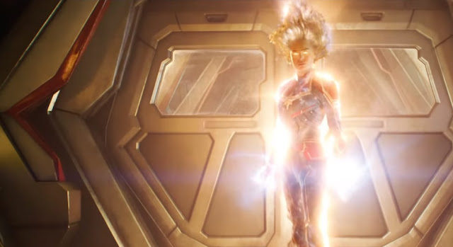 Captain Marvel Poster Captain Marvel, Vres Marvel, Captai Marvel Dr. Carol, Marvel, Avenger, Review Film Marvel, Stone Marvel, Batu Thanos, Stone Thanos, Jenis-jenis batu thanos, batu thanos apa saja?, Tesseract Marvel, Space Stone, Soul Stone ada dimana