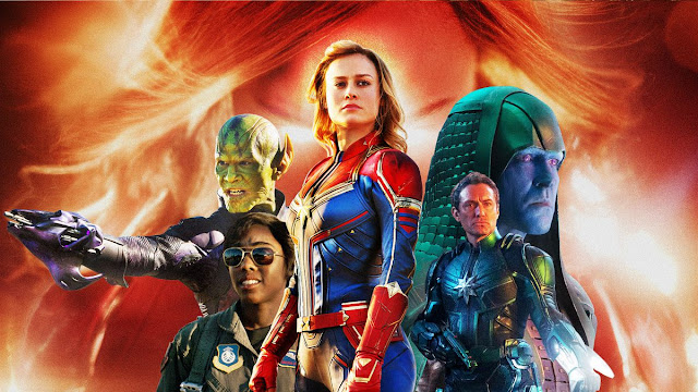 Captain Marvel Poster Captain Marvel, Vres Marvel, Captai Marvel Dr. Carol, Marvel, Avenger, Review Film Marvel, Stone Marvel, Batu Thanos, Stone Thanos, Jenis-jenis batu thanos, batu thanos apa saja?, Tesseract Marvel, Space Stone, Soul Stone ada dimana