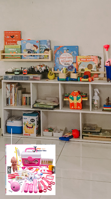 mainan pretend play, mainan profesi dokter, mainan alat dapur, mainan alat masak, masinan cuci piring anak, mainan jualan es krim