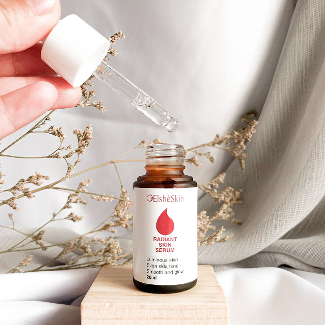 Review Elsheskin radiant skin serum