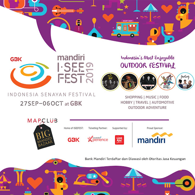 Tiket masuk I see Fest, harga tiket masuk I see Fest, jam buka I see fest